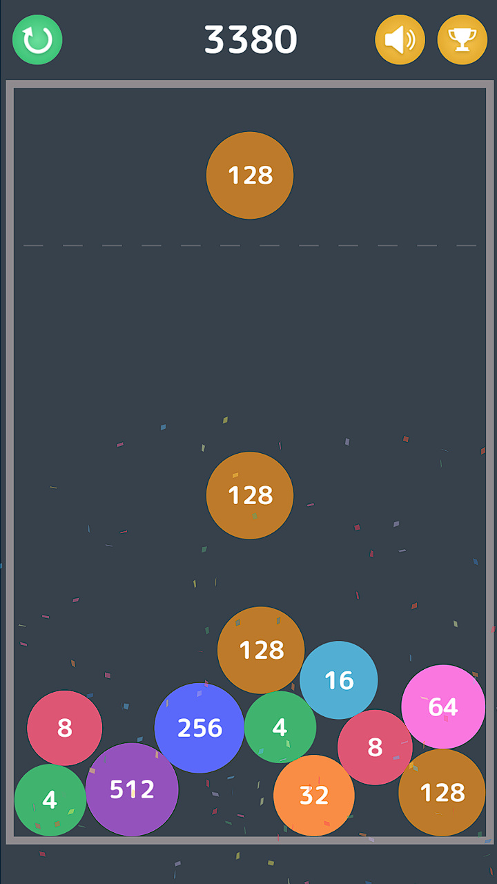 2048 Colored Balls screenshot 8