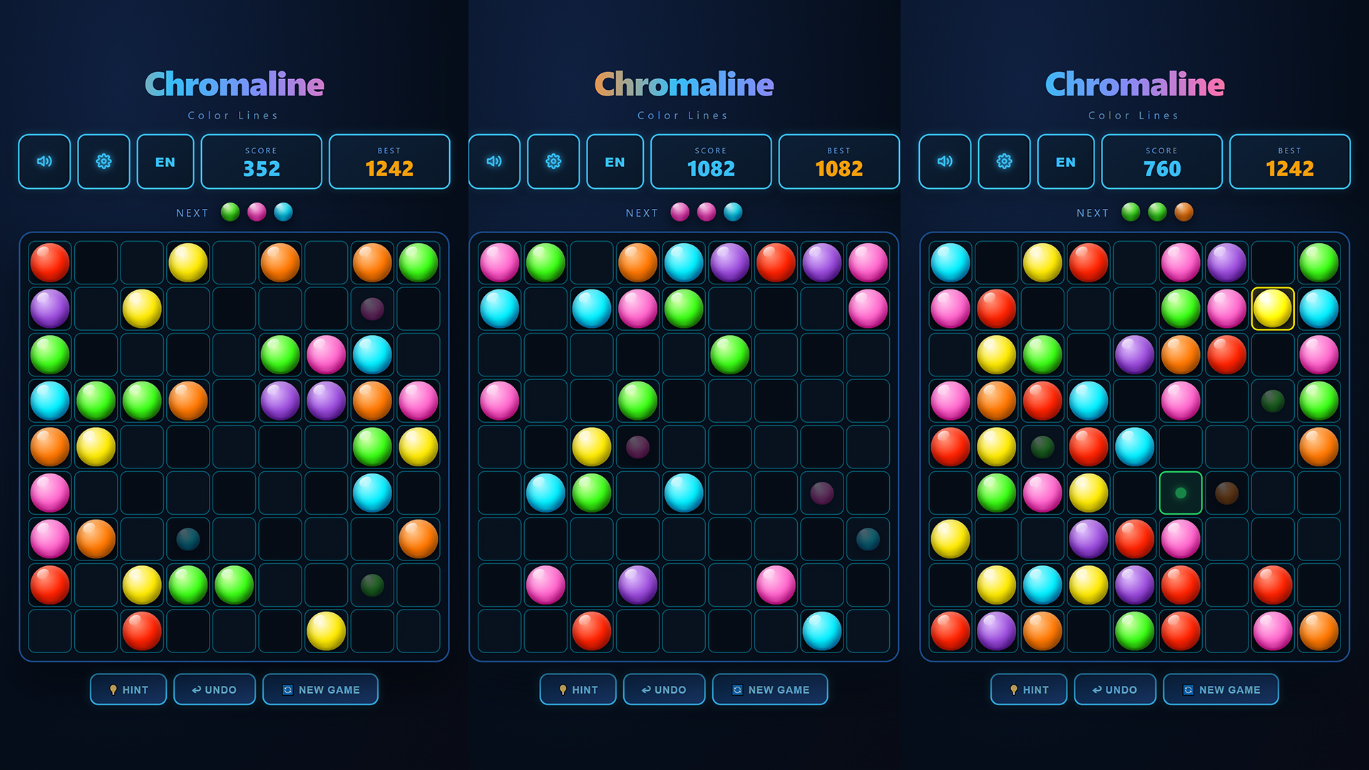 Chromaline. Color Lines — screenshot 1