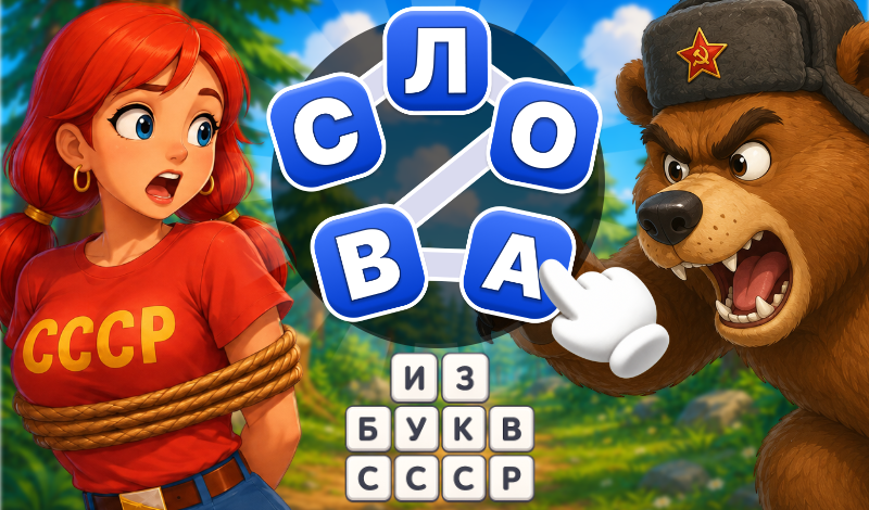 Слова из букв СССР game cover