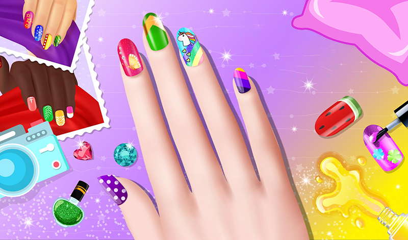 Nail Salon: Nails Design Games game cover