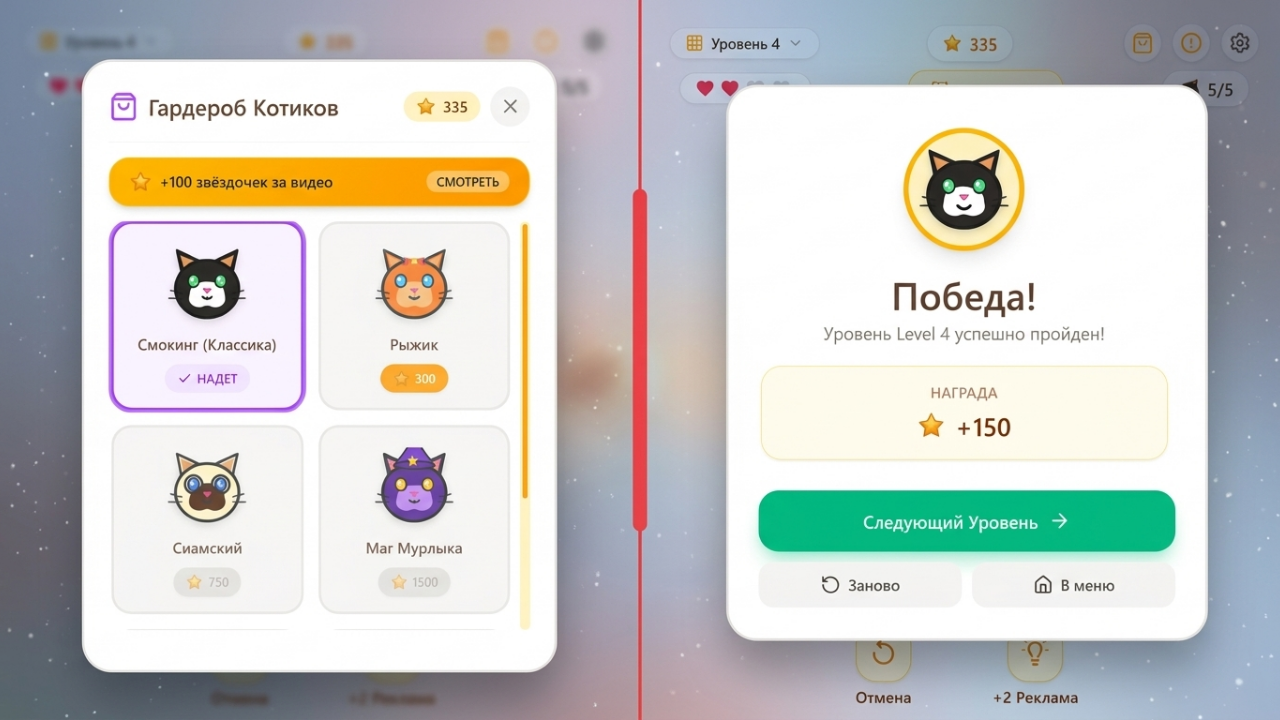 Судоку Котики — screenshot 2
