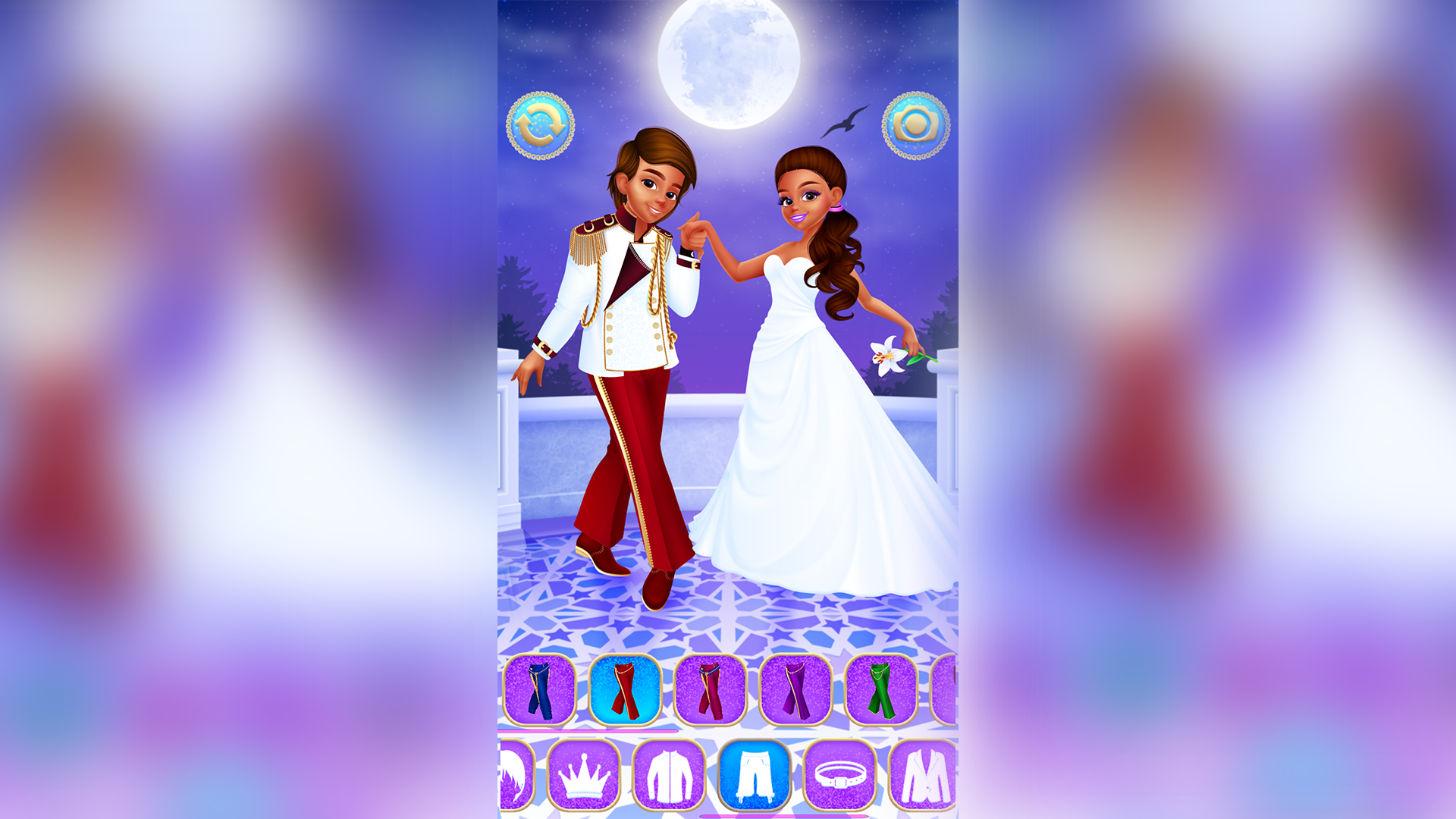 Cinderella & Prince Dress Up screenshot