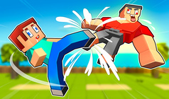 Block World Combat! Draw Noob's Super Punch!