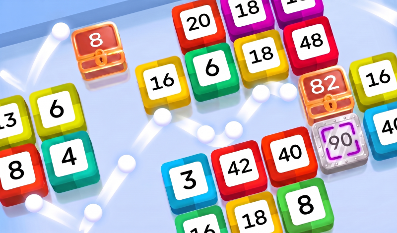 Balls & Tiles: Ball Shooter game cover