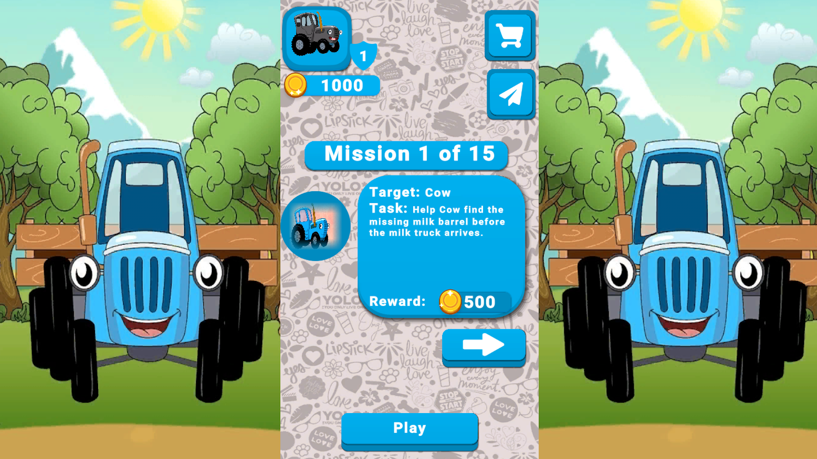 Blue Tractor: Chat Messenger screenshot