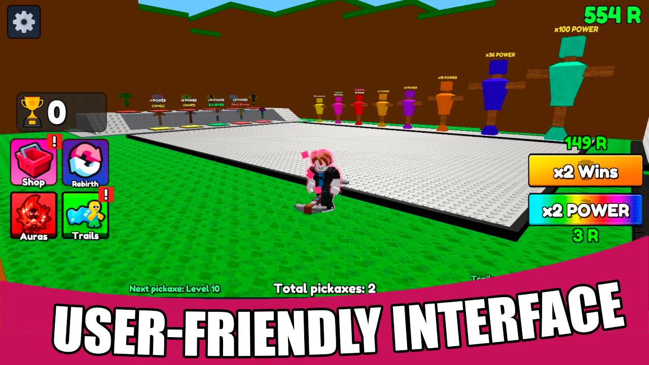 +1 Pickaxe: Break Blocks 3D screenshot