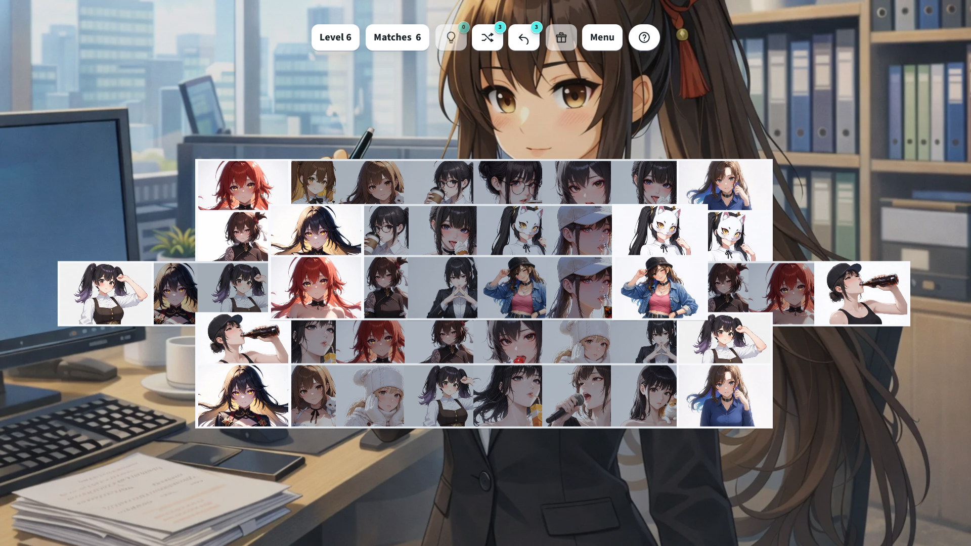 Mahjong Solitaire: Anime Collection — screenshot 2