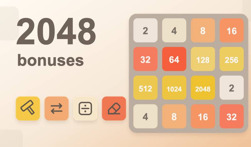 2048 bonuses game cover