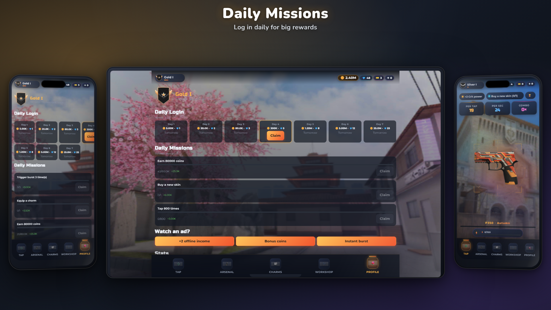 Clicker Stand - Skins and Knives — screenshot 6
