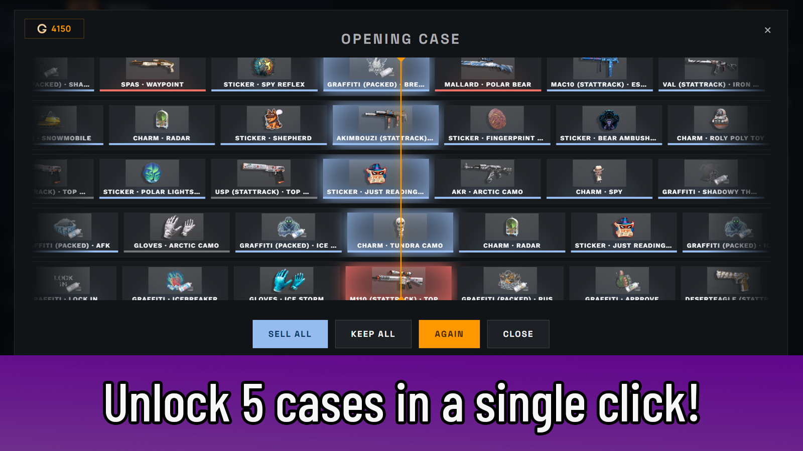 Case Simulator: Open All Stand Boxes — screenshot 5