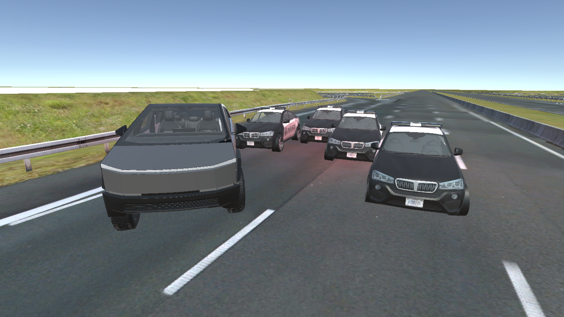 Rampa car vs Cybertruck screenshot