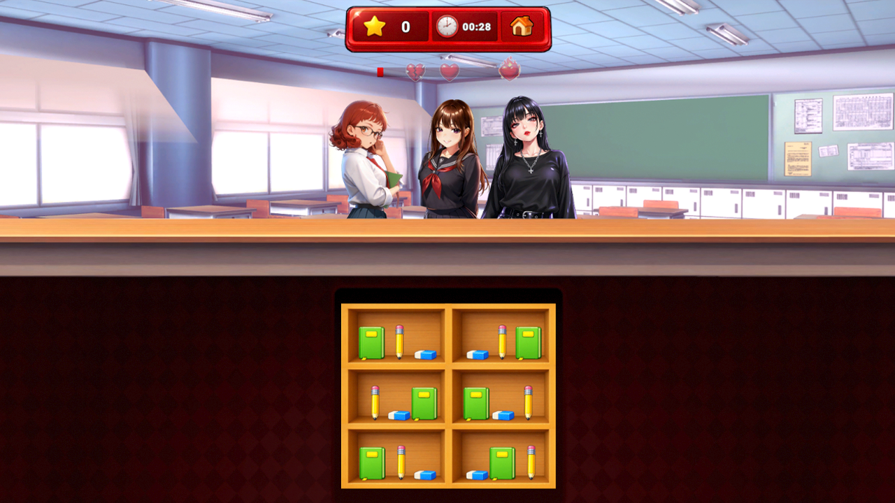 Girls' Academy - Match 3! — screenshot 1