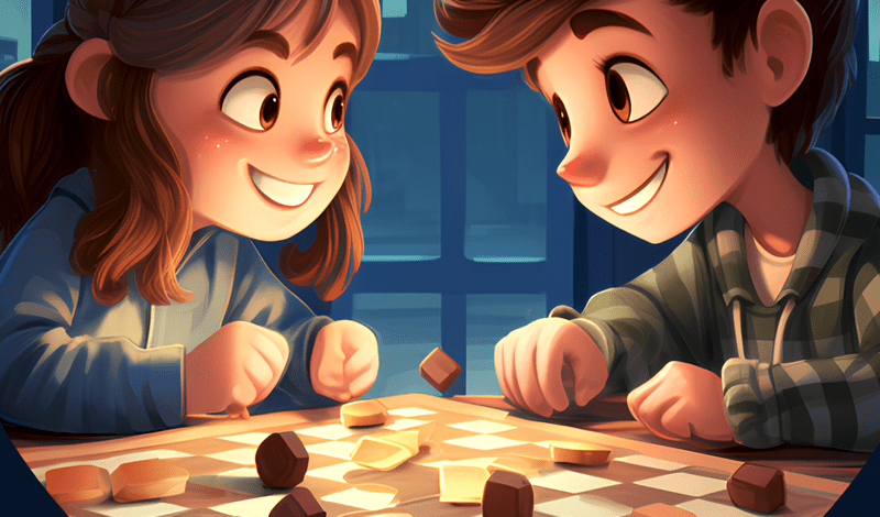 Checkers Online tournament game cover