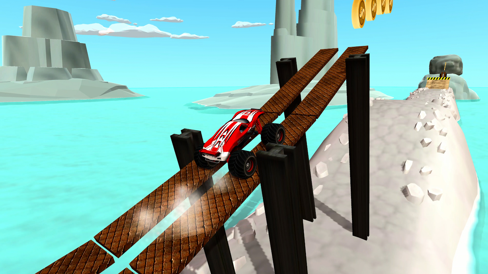 Monster Truck Stunt Racing screenshot