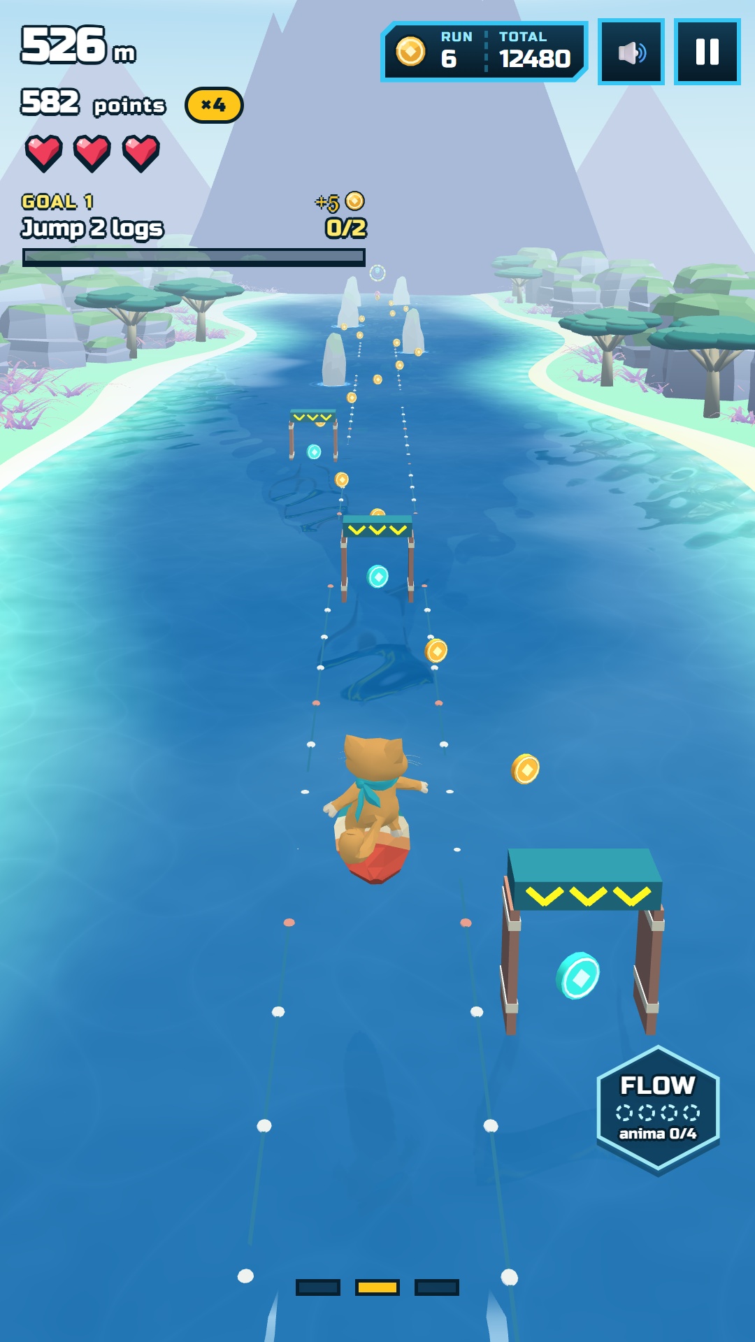Flow Board: Parkour Runner screenshot 14