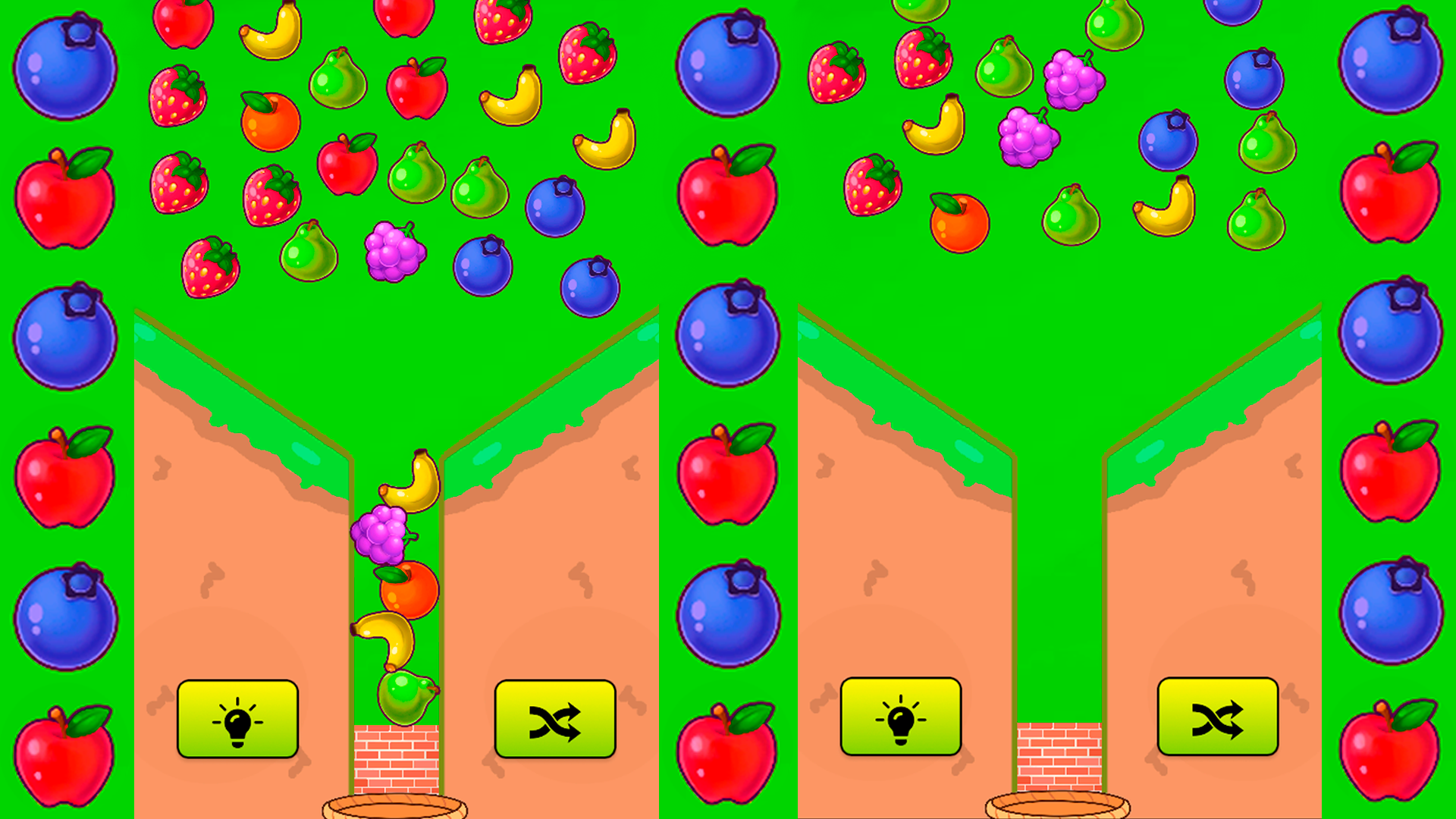 Drop all the fruits and delete them! screenshot