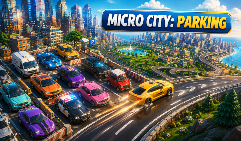 Micro City: Parking game cover