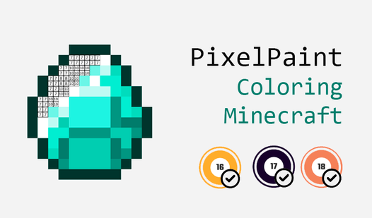 PixelPaint Coloring Minecraft