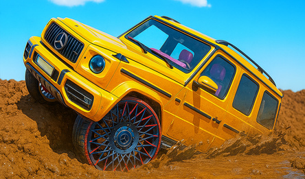 Off-road car driving!