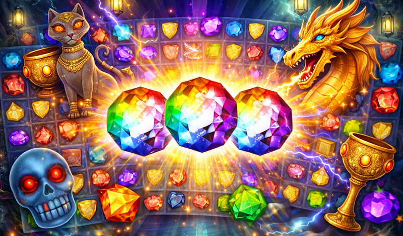 Forgotten Treasure 2 Match 3 game cover