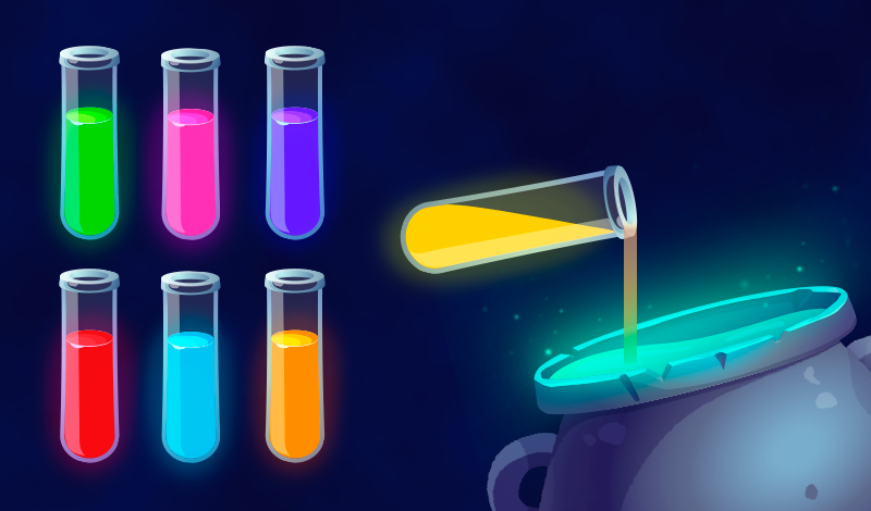 Potion Sorting: Elixir Harvest game cover