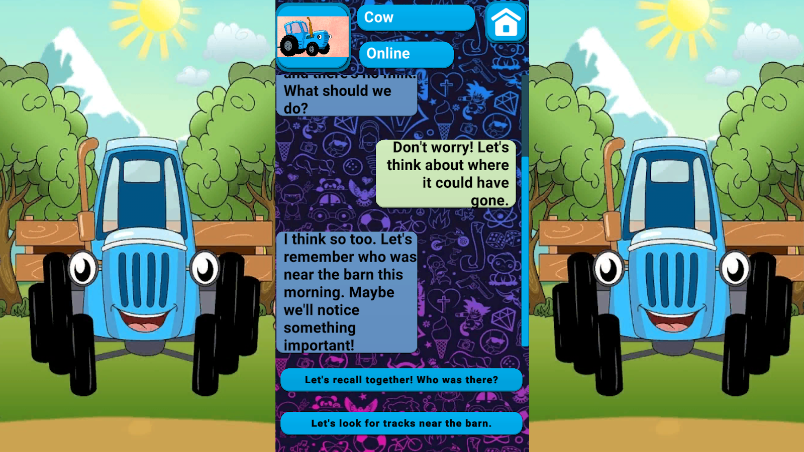 Blue Tractor: Chat Messenger screenshot
