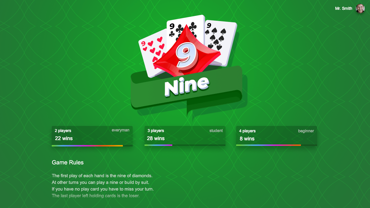 Nine screenshot