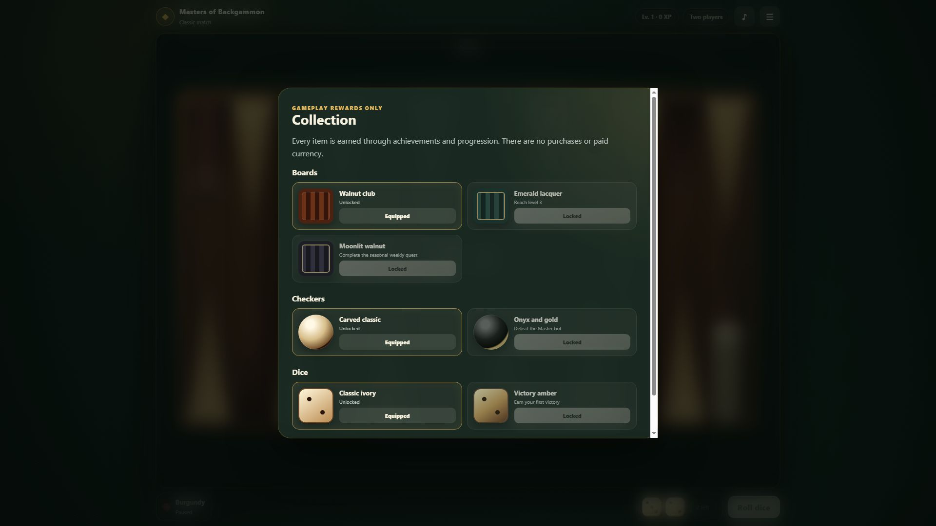 Masters of Backgammon — screenshot 1