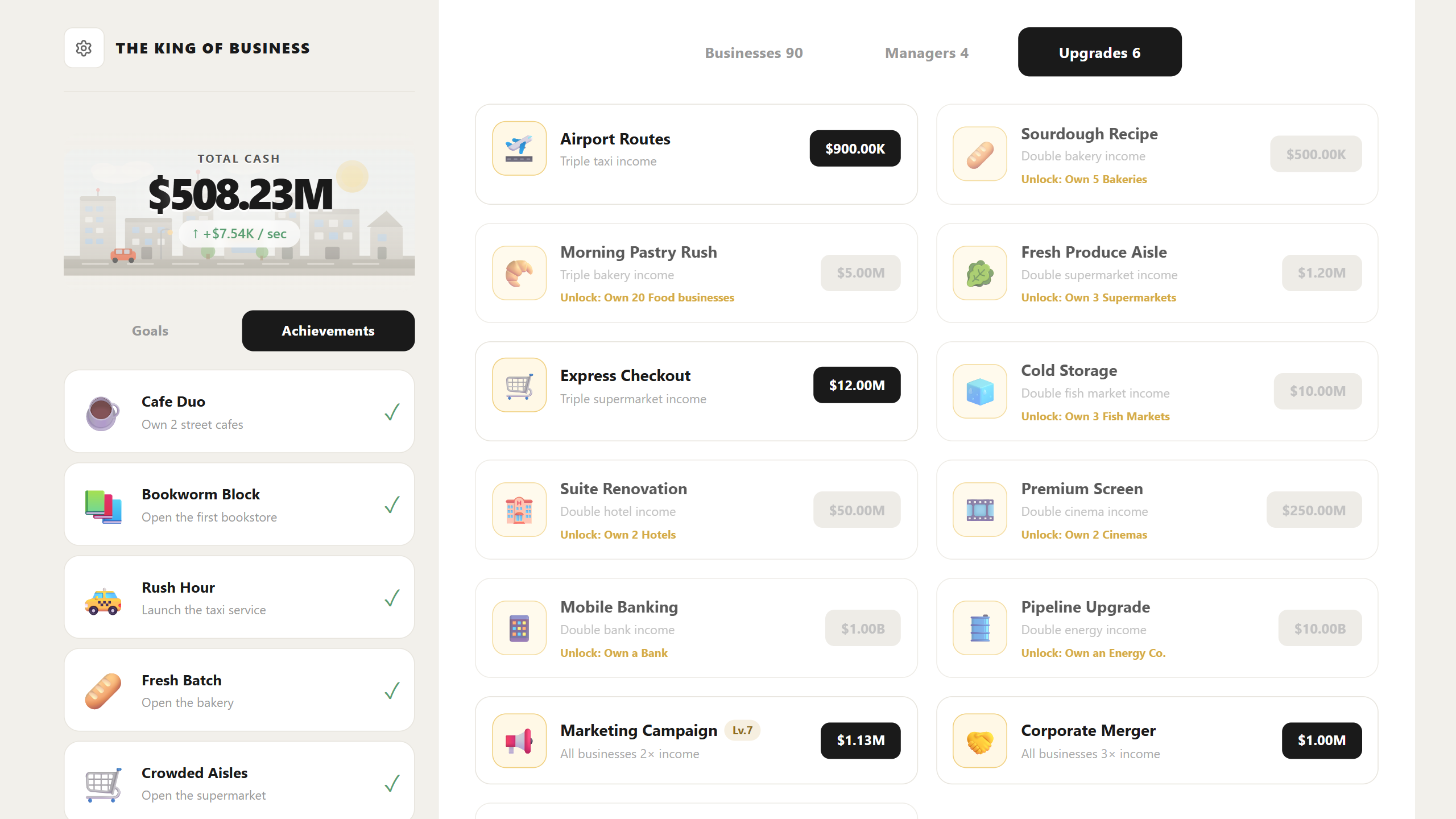 The King of Business — screenshot 1