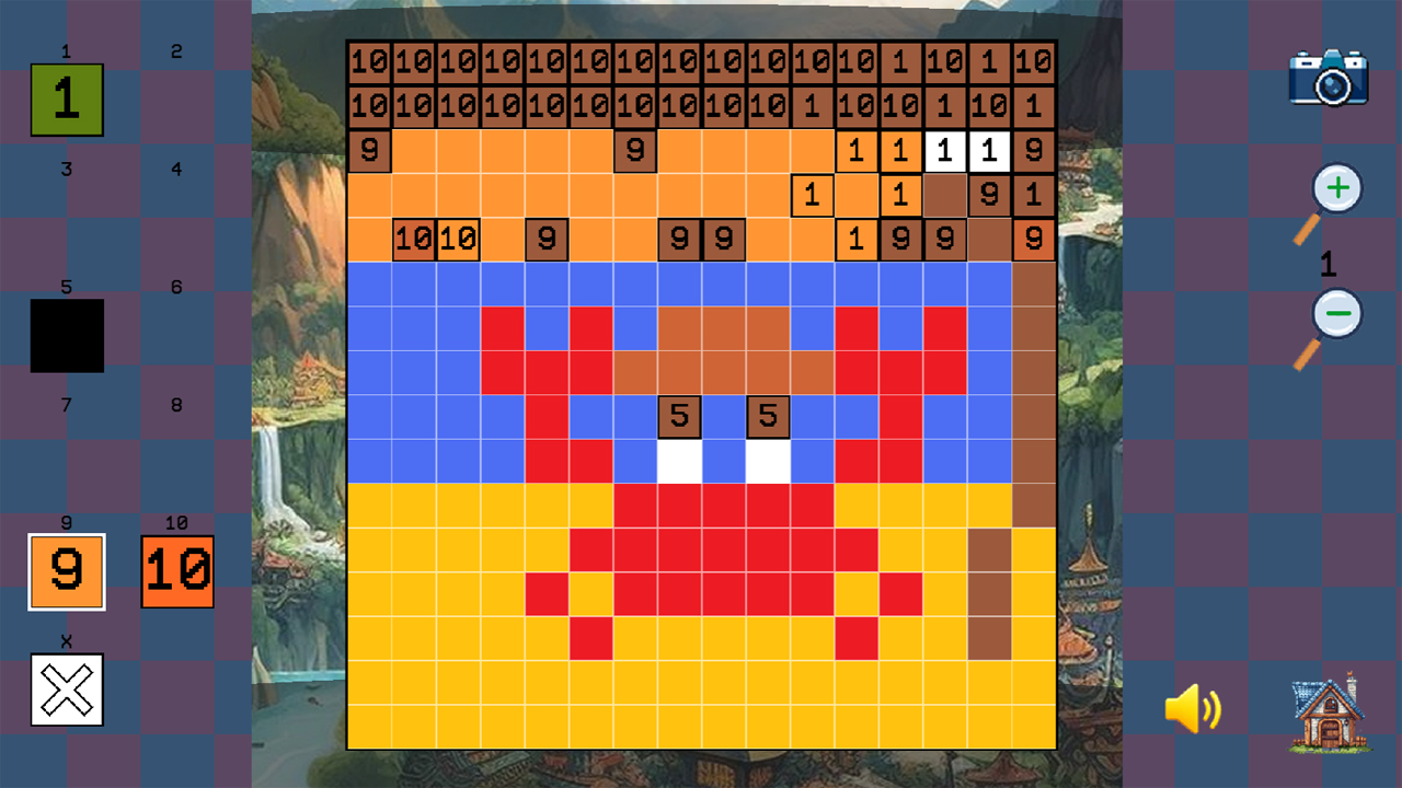 Раскраски цветным пикселем — screenshot 3