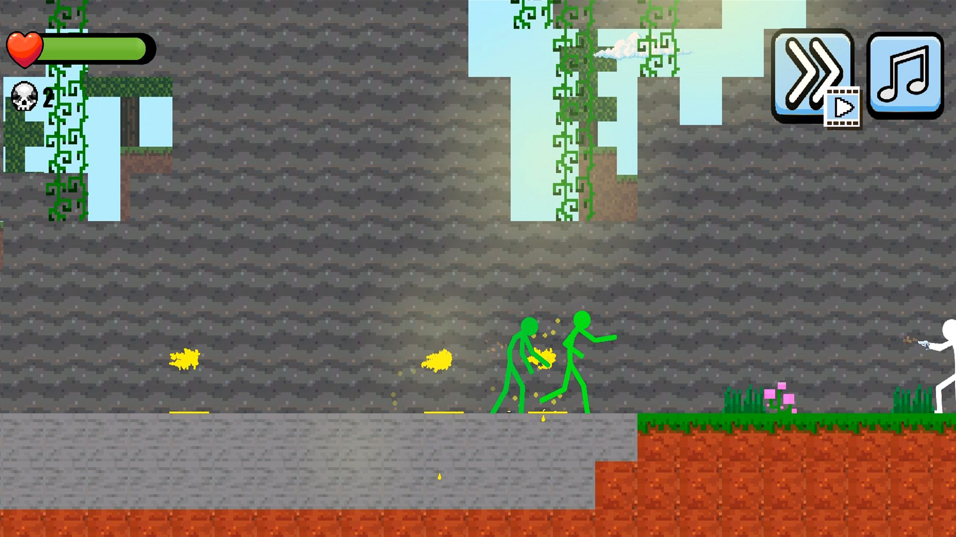 Stickman Zombie vs Stickman Hero screenshot