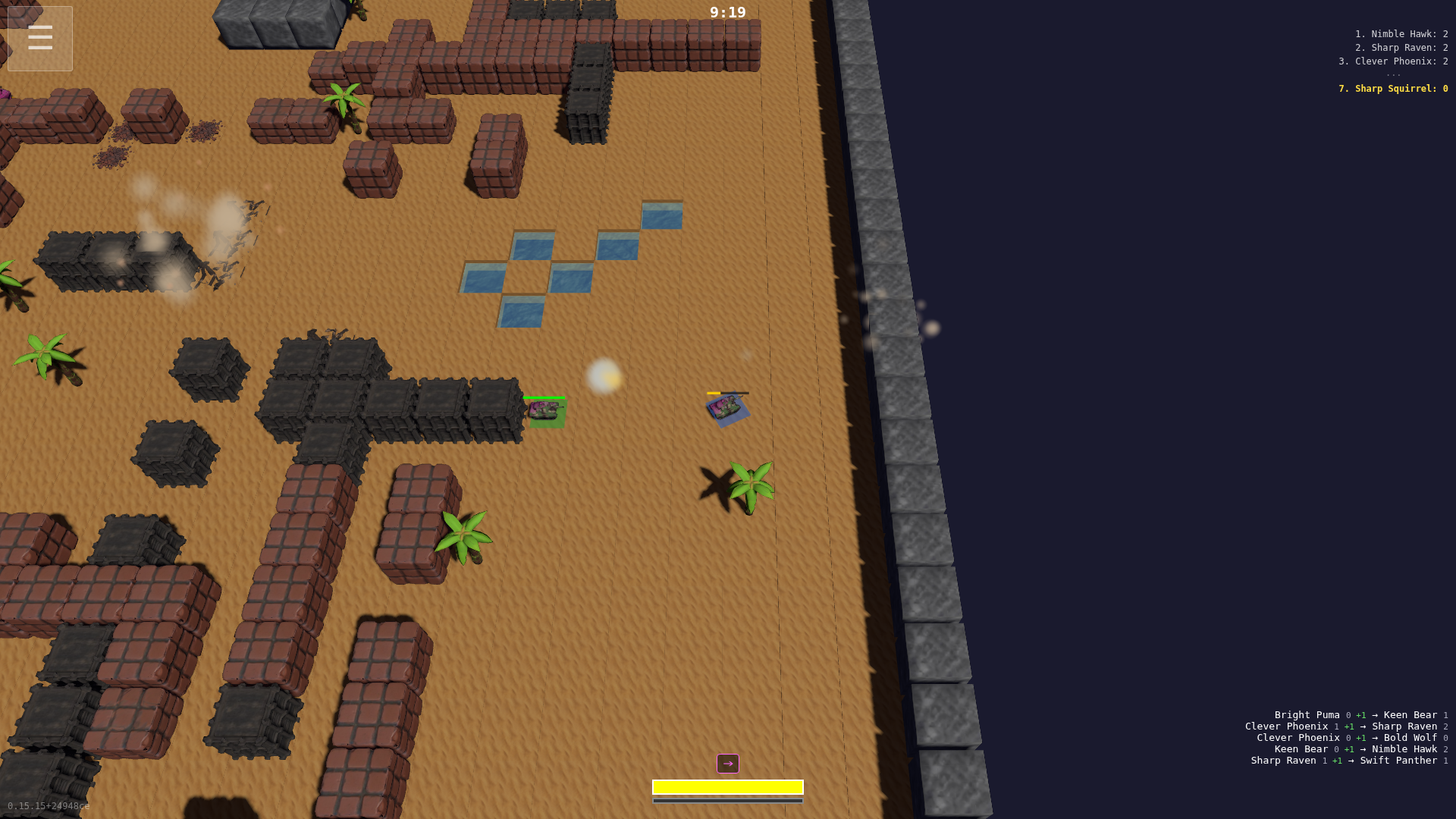 Tank game — screenshot 3