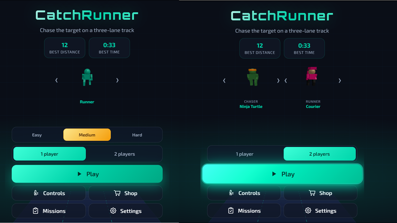 CatchRunner — screenshot 2