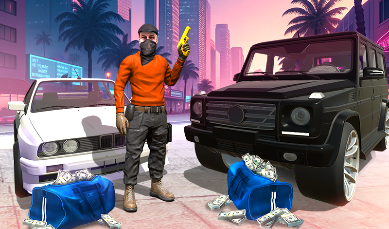 Crime Online: Shootouts and Races game cover