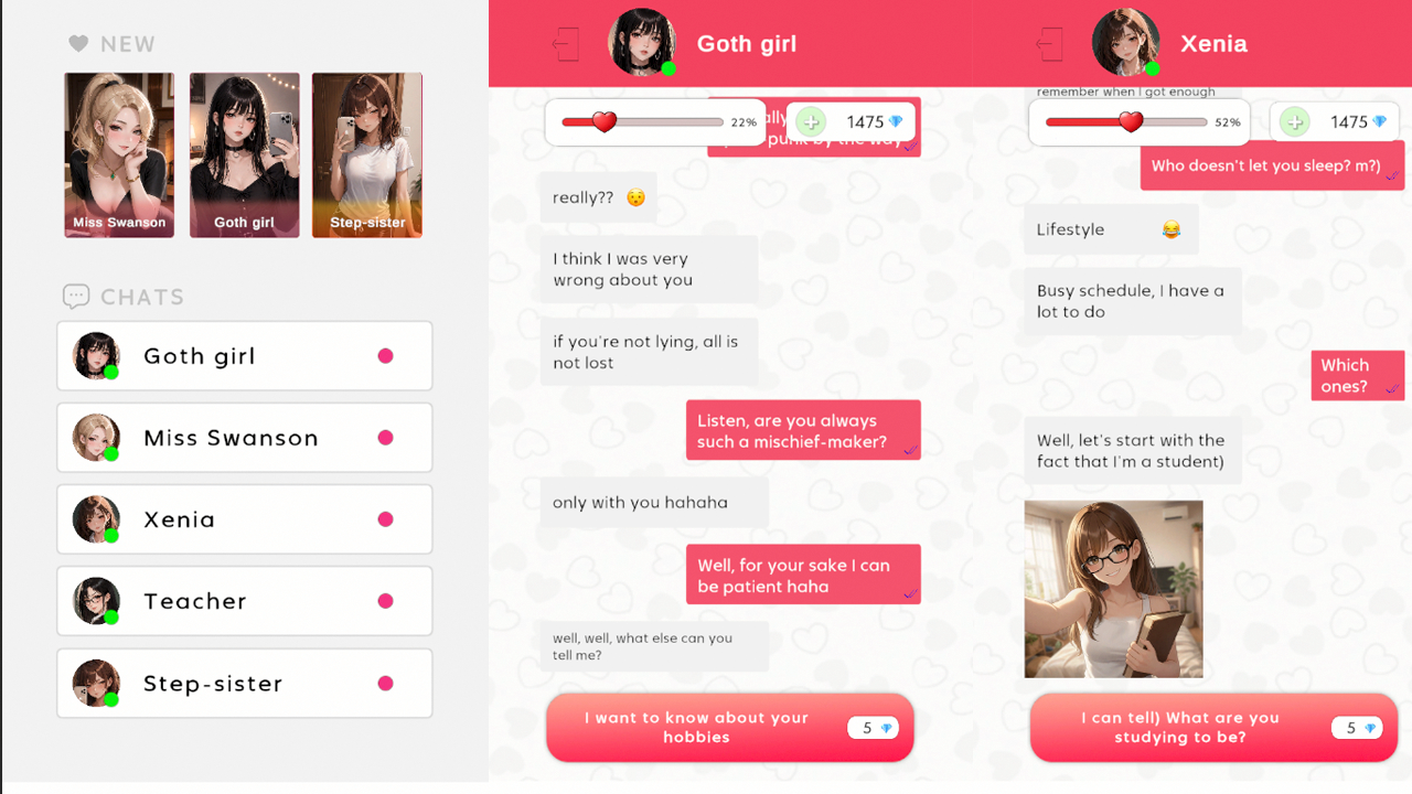Swipe and Chat with Girls — screenshot 2