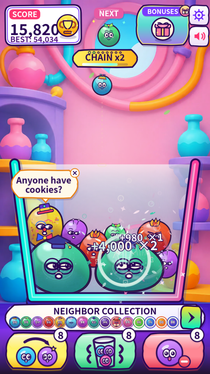 Jelly Neighbors: Merge screenshot 6
