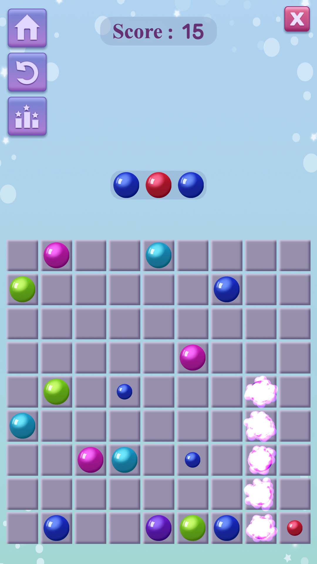 Connect colored balls in line screenshot 4