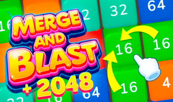 Merge and Blast + 2048