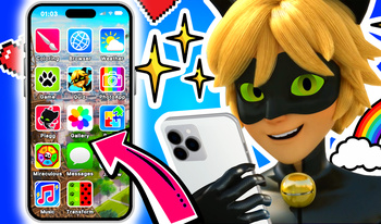 What's in Cat Noir's Phone?