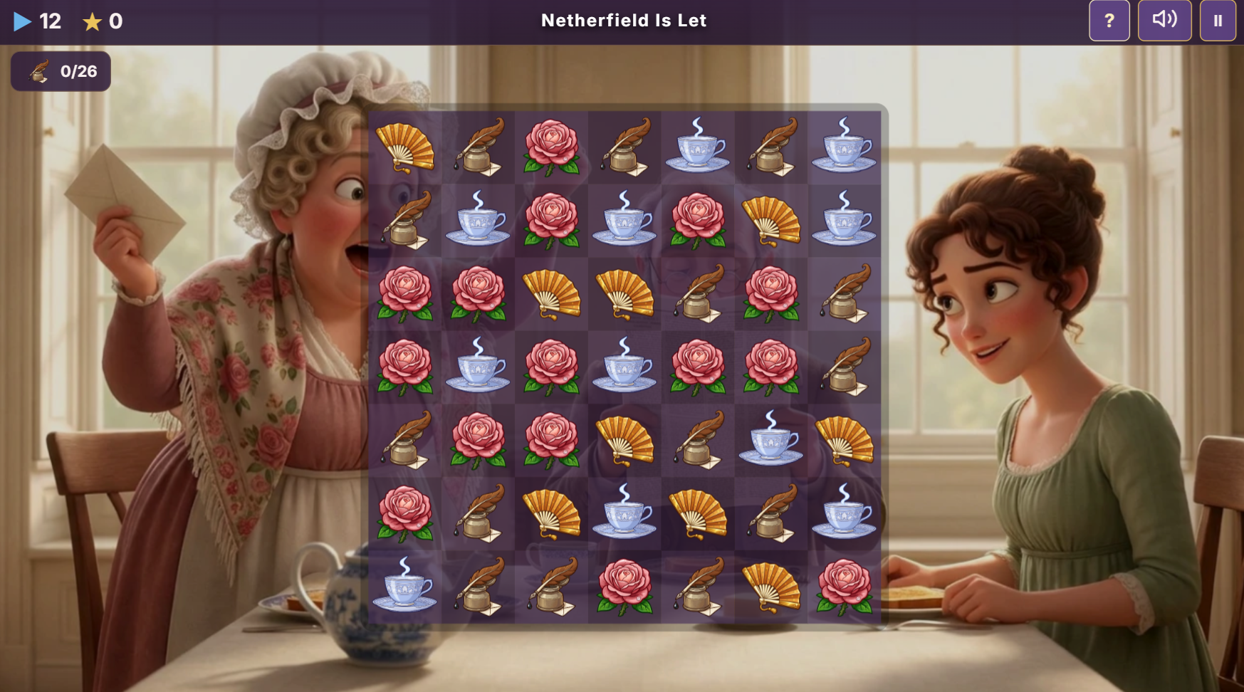 Pride and Prejudice screenshot