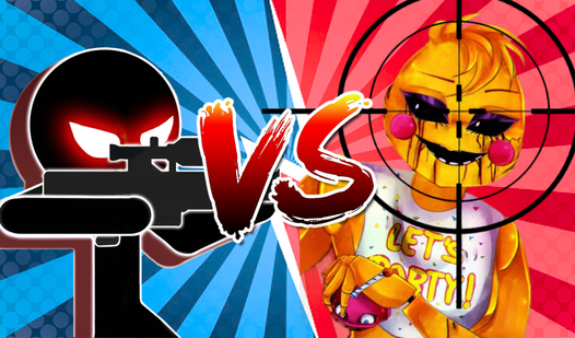 Sniper Stickman vs Fnaf & Huggy