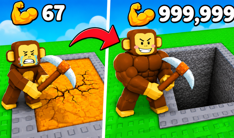+1 Mine Per Click: Obby Mode game cover