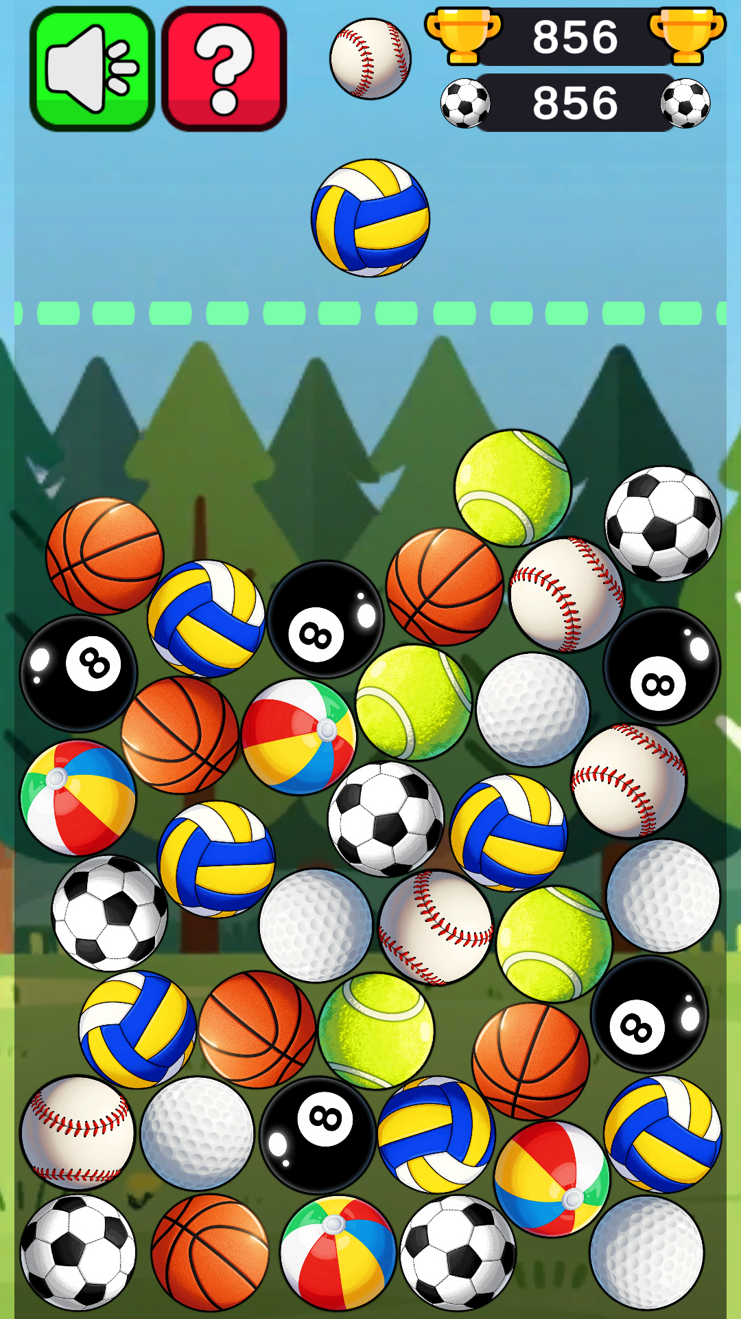 Merge the BALLS!! Sports Relax screenshot 3