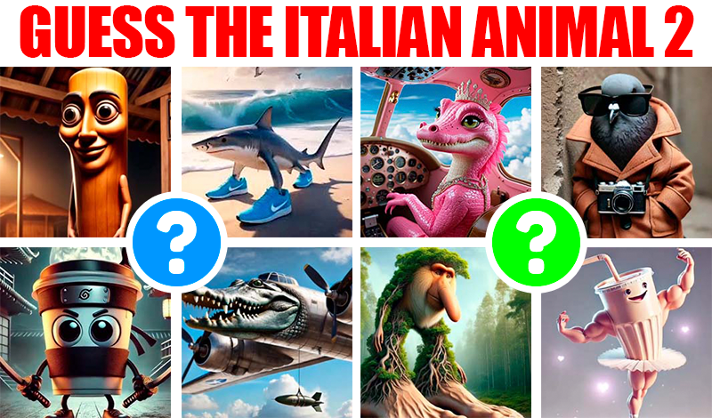 Guess the Italian Animal 2 game cover