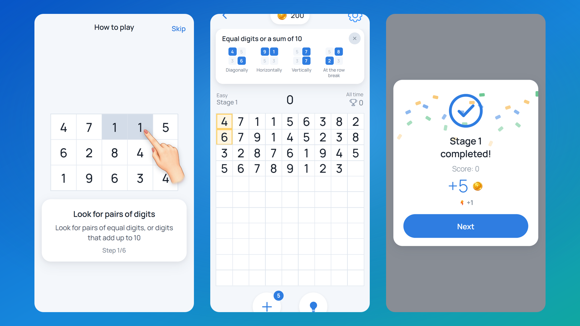 Number Match: Pairs and Tens screenshot 1