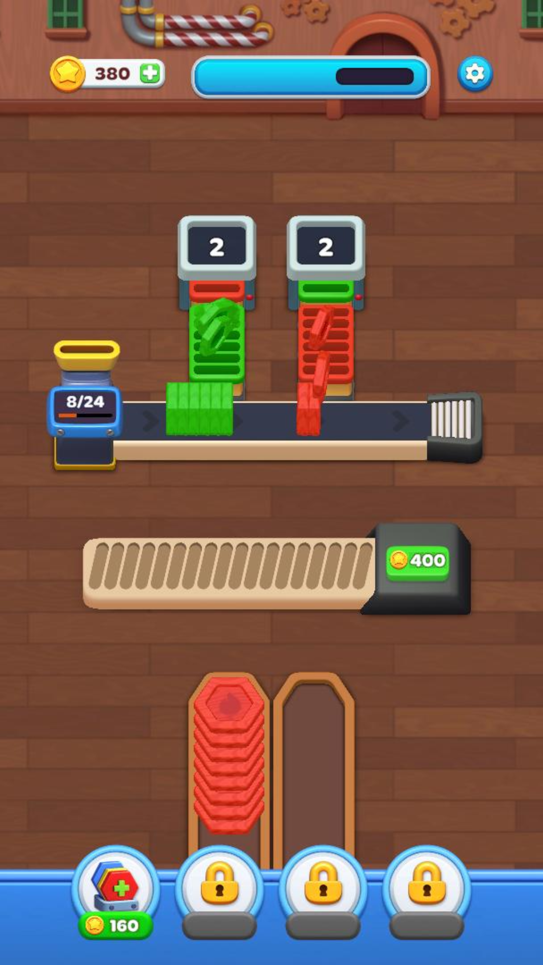 Wood Hexa Factory! screenshot 5
