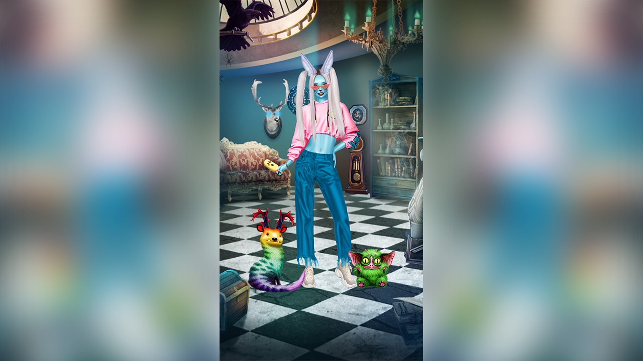 Monster Girl Dress Up screenshot