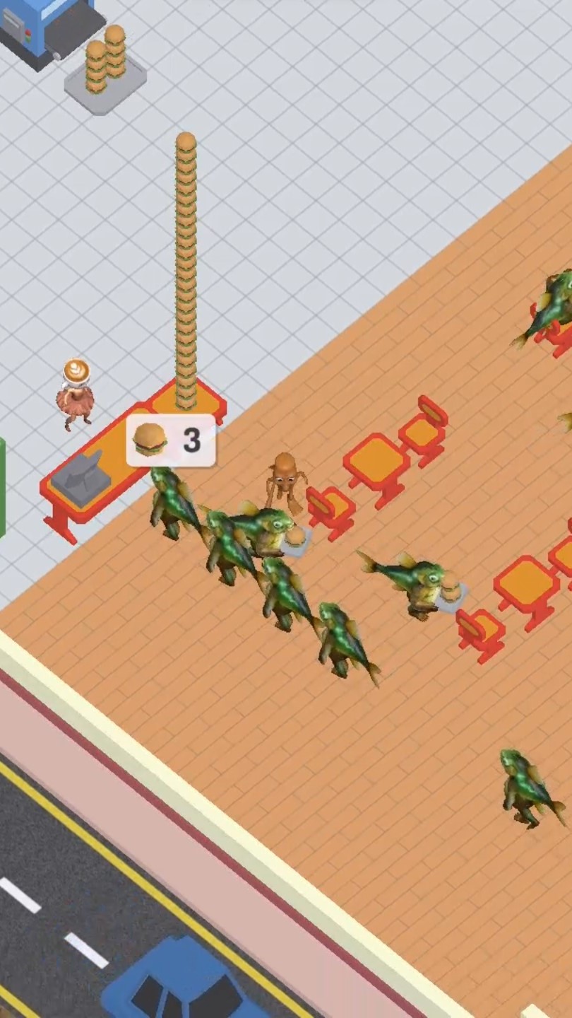 Tung Tung Sahur's Diner: Burgers, Coffee & Donuts screenshot 5