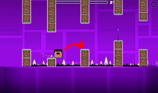 Noob: Geometry Dash in Mine