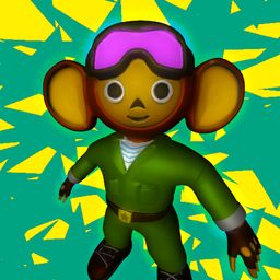 Cheburashka in the arena